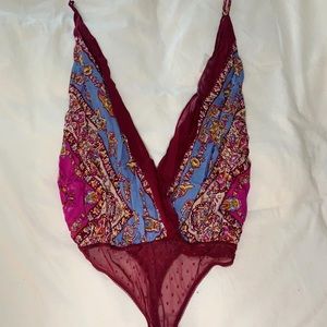 Free People Border Babe Bodysuit